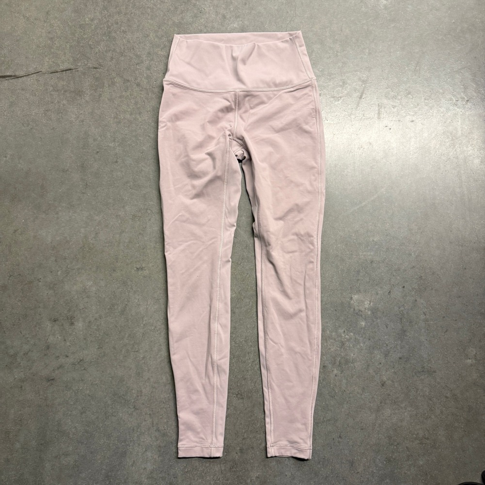 Lululemon Align High-Rise Pant 28 Nulu Leggings Pink Mauve LW5BPES Size 6